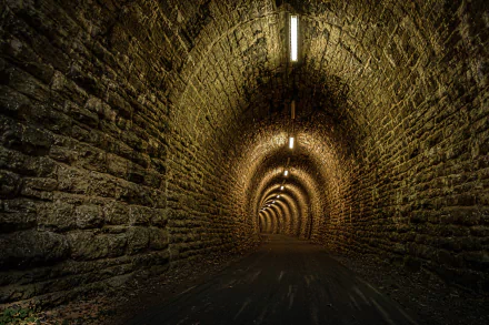 man made tunnel HD Desktop Wallpaper | Background Image
