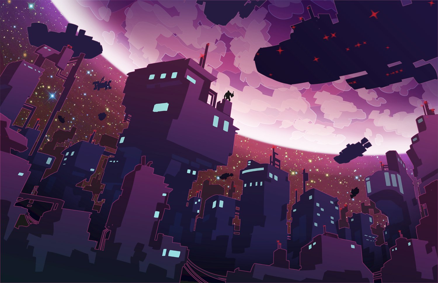 Download Sci Fi City Sci Fi City Wallpaper