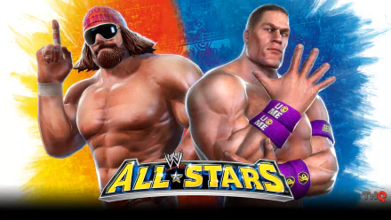 video game WWE All Stars HD Desktop Wallpaper | Background Image