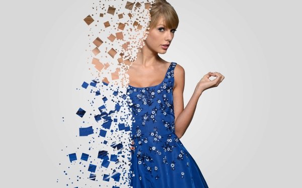 Music Taylor Swift Singer American Blue Dress Blonde HD Wallpaper | Background Image