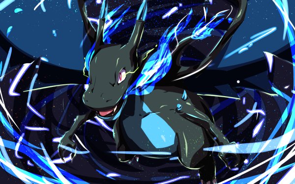 Anime Pokémon Charizard Mega Charizard X Mega Evolution HD Wallpaper | Background Image