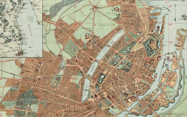 Copenhagen Misc map HD Desktop Wallpaper | Background Image