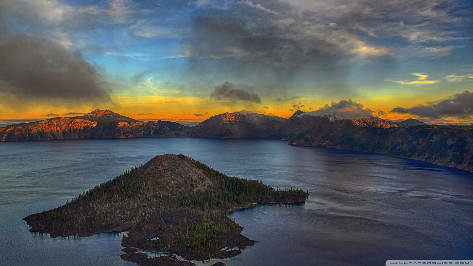 Download Volcanic Rock Nature Landscape HD Wallpaper