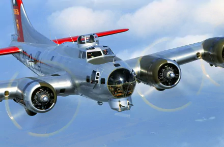 aircraft Boeing military Boeing B-17 Flying Fortress HD Desktop Wallpaper | Background Image