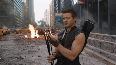 Jeremy Renner Hawkeye movie Avengers HD Desktop Wallpaper | Background Image