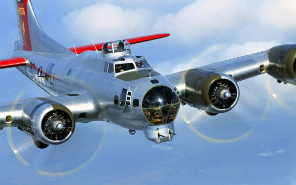 aircraft Boeing military Boeing B-17 Flying Fortress HD Desktop Wallpaper | Background Image