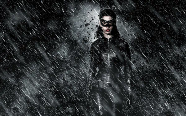 Selina Kyle Anne Hathaway Catwoman movie The Dark Knight Rises HD Desktop Wallpaper | Background Image