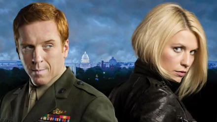 Claire Danes Damian Lewis TV Show Homeland HD Desktop Wallpaper | Background Image
