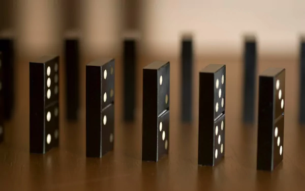 man made dominos HD Desktop Wallpaper | Background Image