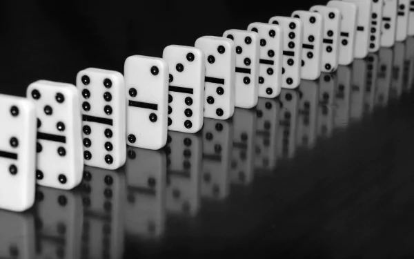 man made dominos HD Desktop Wallpaper | Background Image