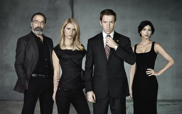 Mandy Patinkin Claire Danes Damian Lewis TV Show Homeland HD Desktop Wallpaper | Background Image