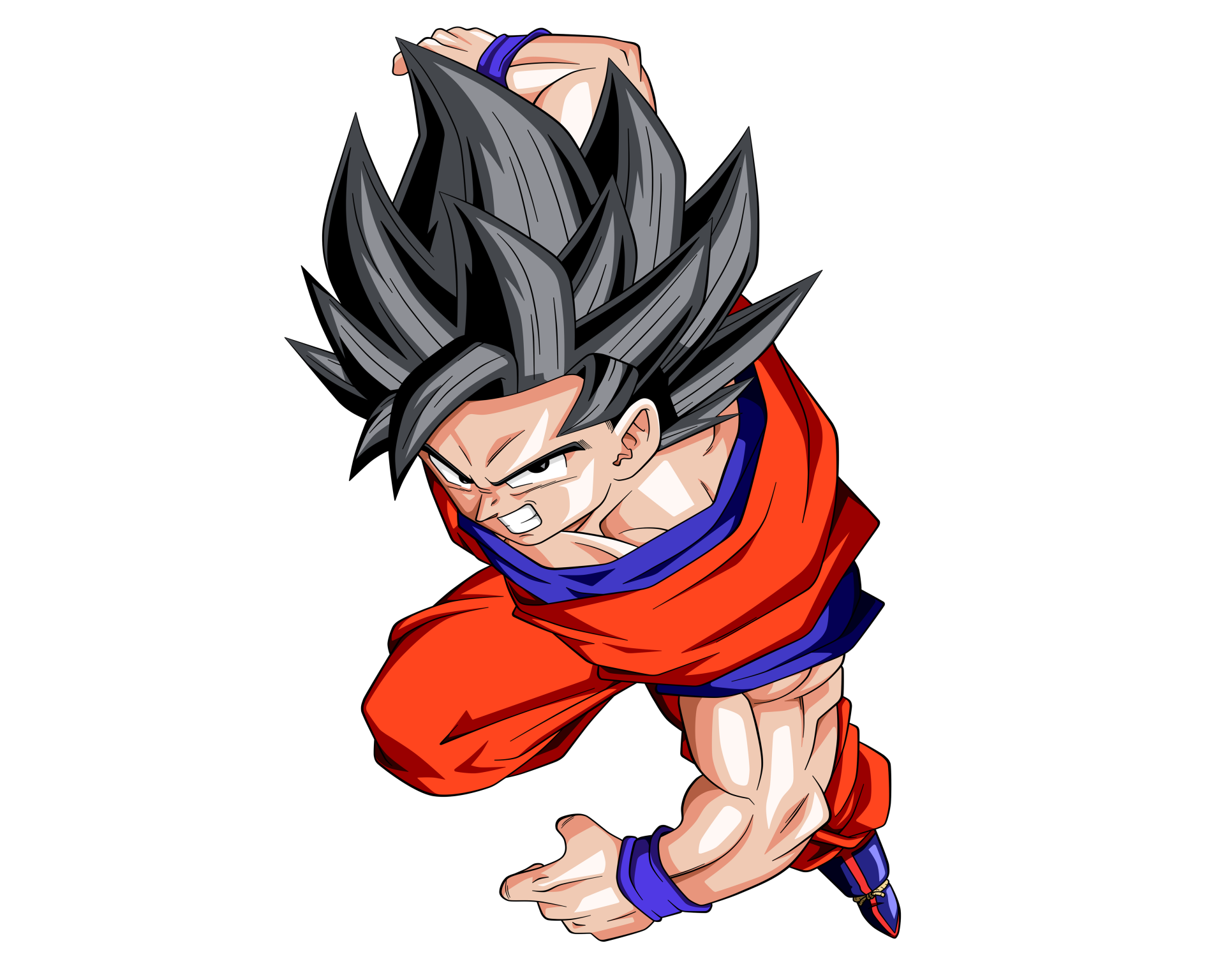 Son Goku Wallpaper by Samuel Suarez on Dribbble