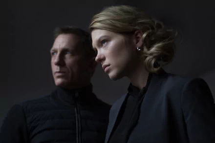 Madeleine Swann Léa Seydoux Daniel Craig James Bond movie Spectre HD Desktop Wallpaper | Background Image