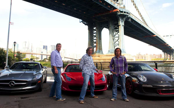 Richard Hammond James May Jeremy Clarkson TV Show Top Gear HD Desktop Wallpaper | Background Image