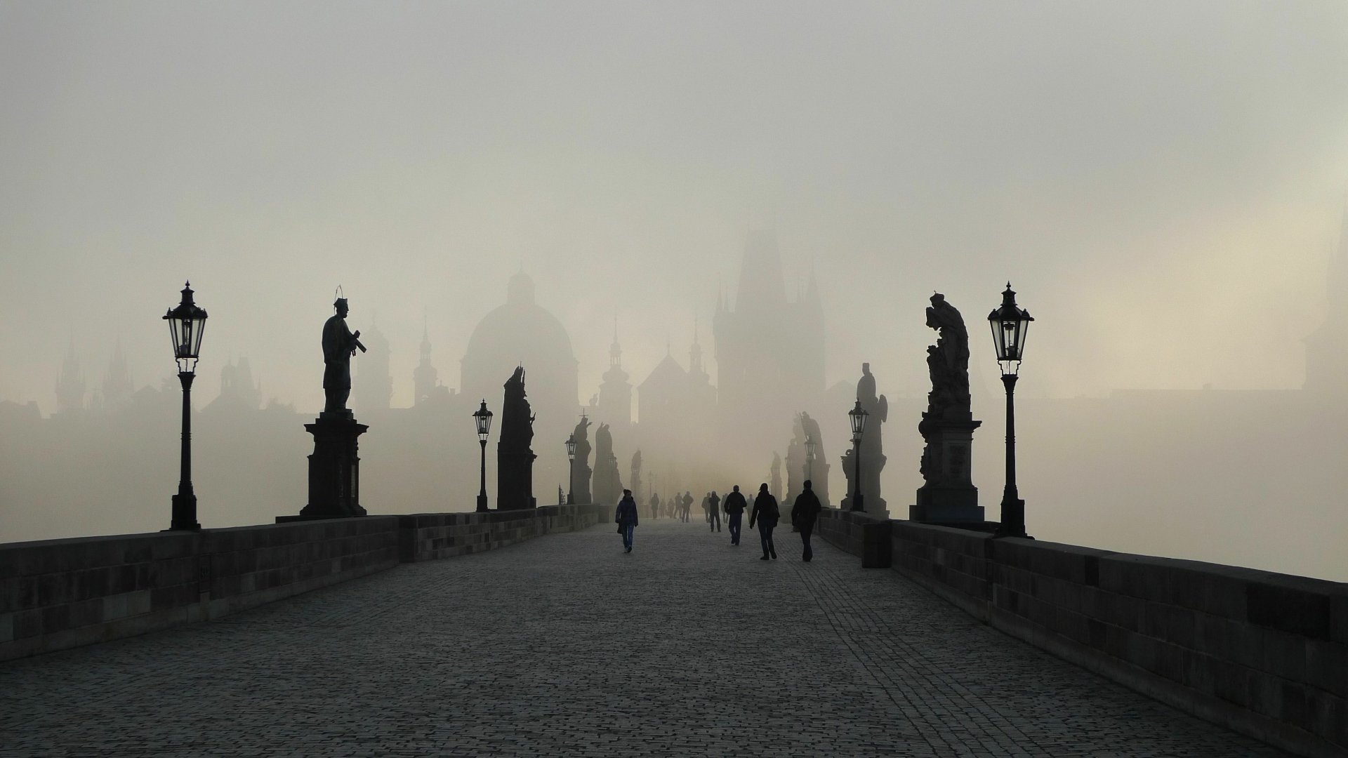 Download Man Made Charles Bridge 4k Ultra HD Wallpaper