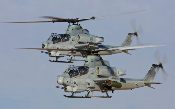aircraft helicopter military Bell AH-1Z Viper HD Desktop Wallpaper | Background Image