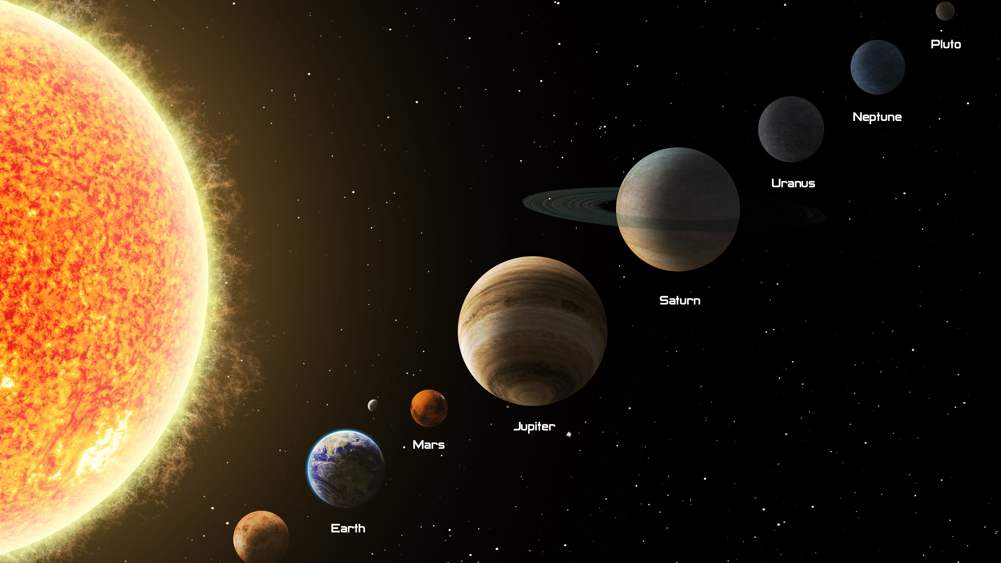 solar system screensaver