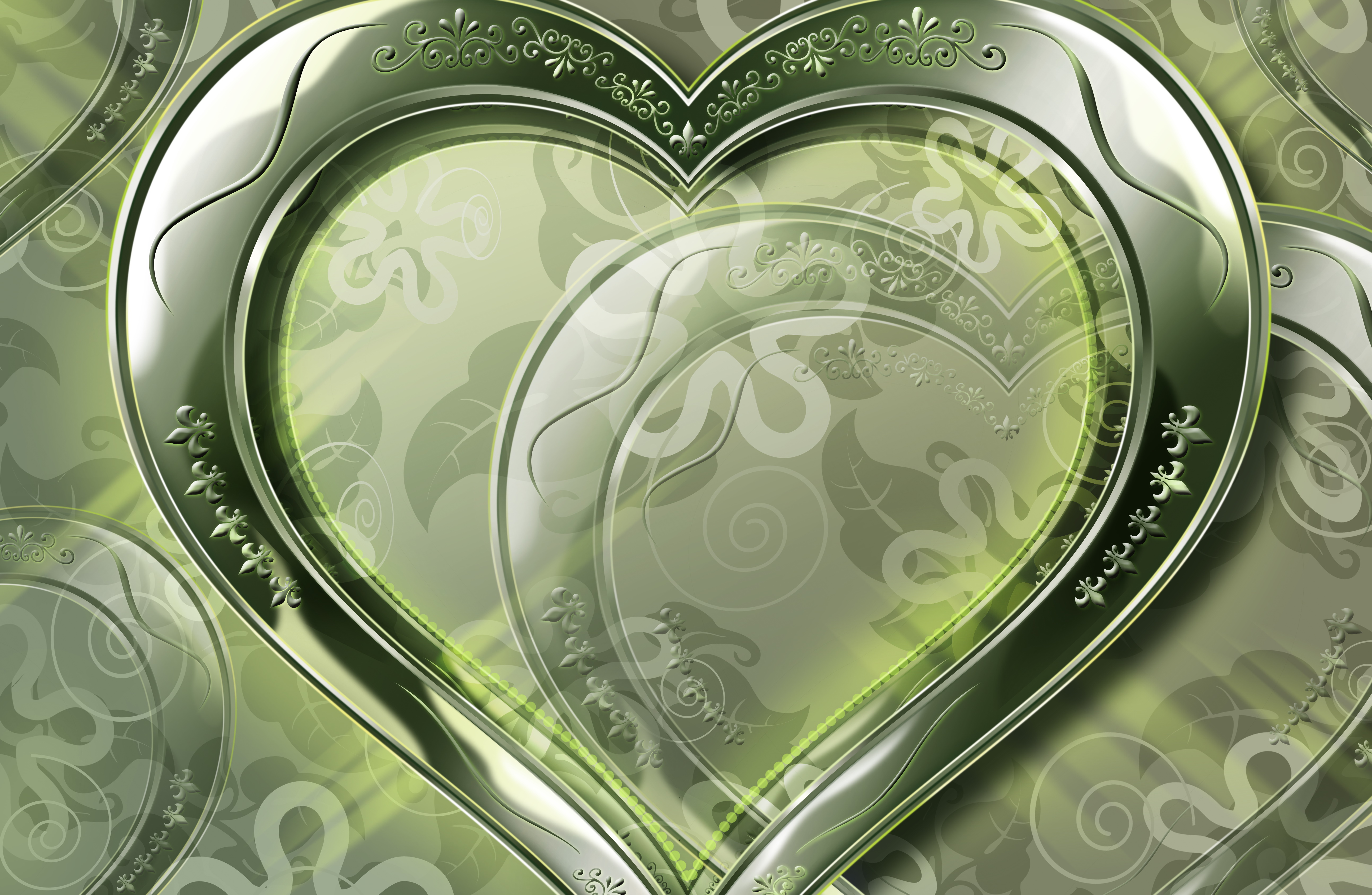 Artistic Heart HD Wallpaper | Background Image