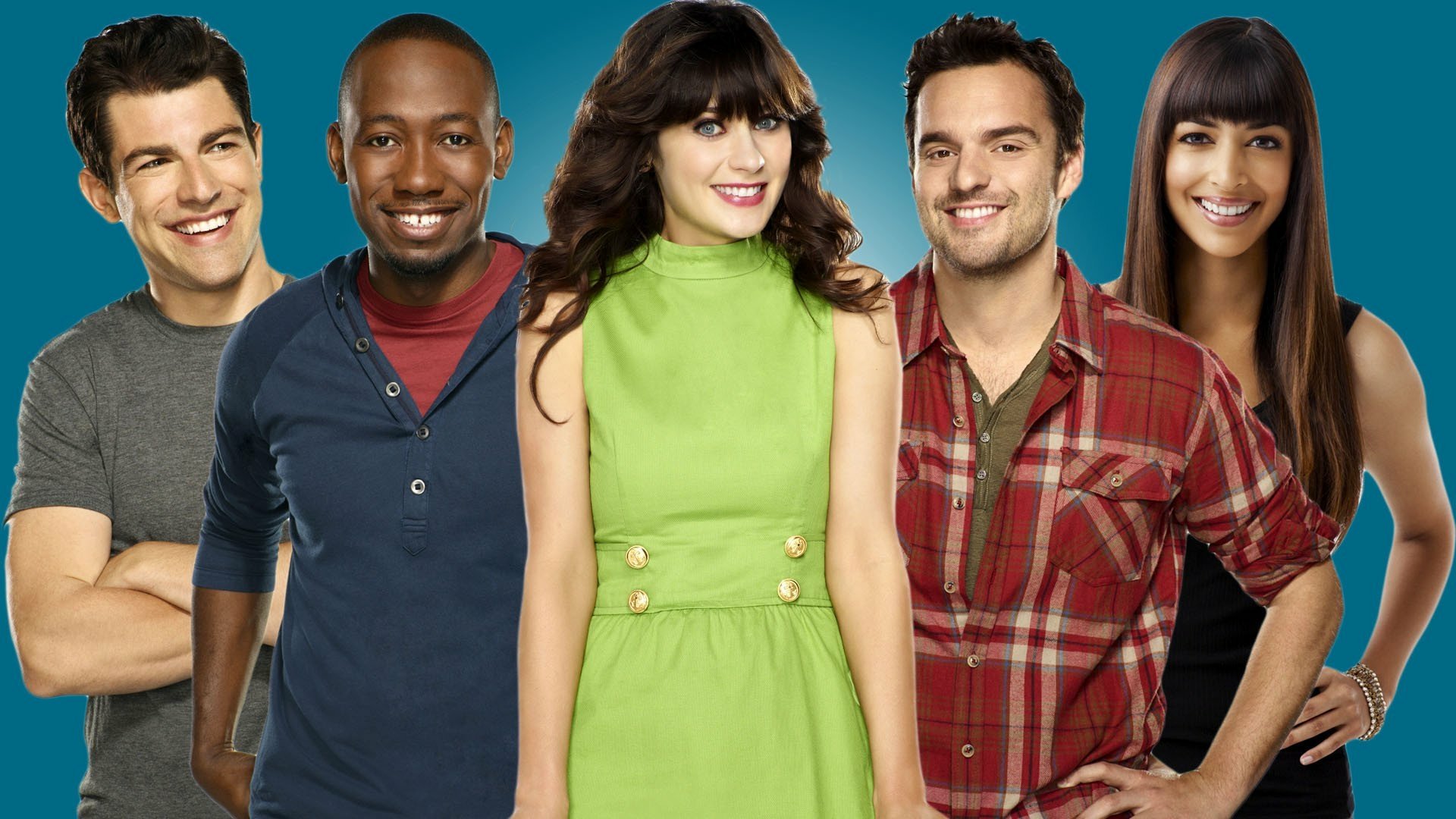 Download Winston Bishop Lamorne Morris Cece Parekh Hannah Simone Schmidt New Girl Max 3441