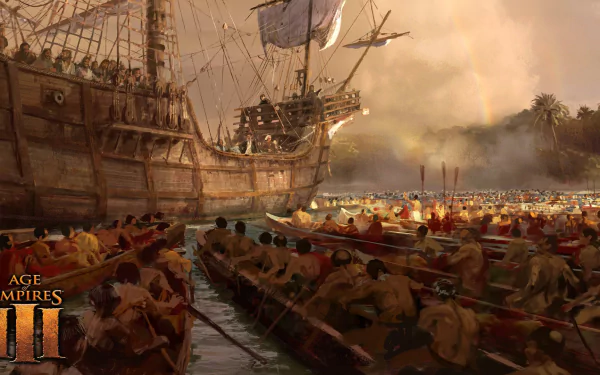 video game Age Of Empires III HD Desktop Wallpaper | Background Image