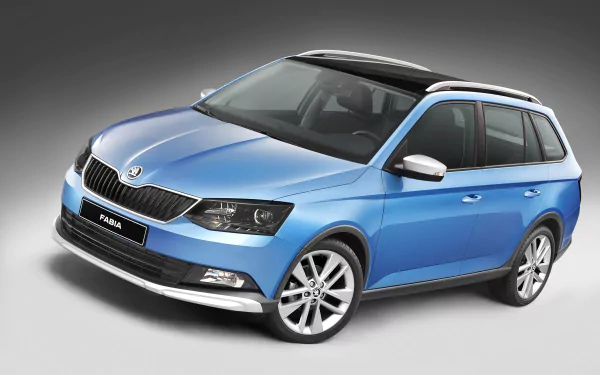 car supermini Skoda vehicle Skoda Fabia HD Desktop Wallpaper | Background Image