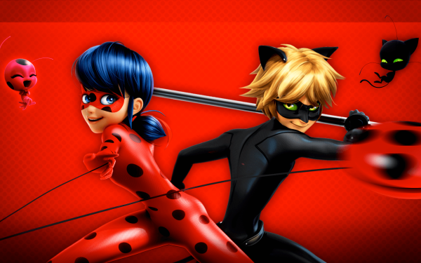 Fernsehserien Miraculous Ladybug Ladybug Cat Noir Tiki Plagg Superhero HD Wallpaper | Hintergrund
