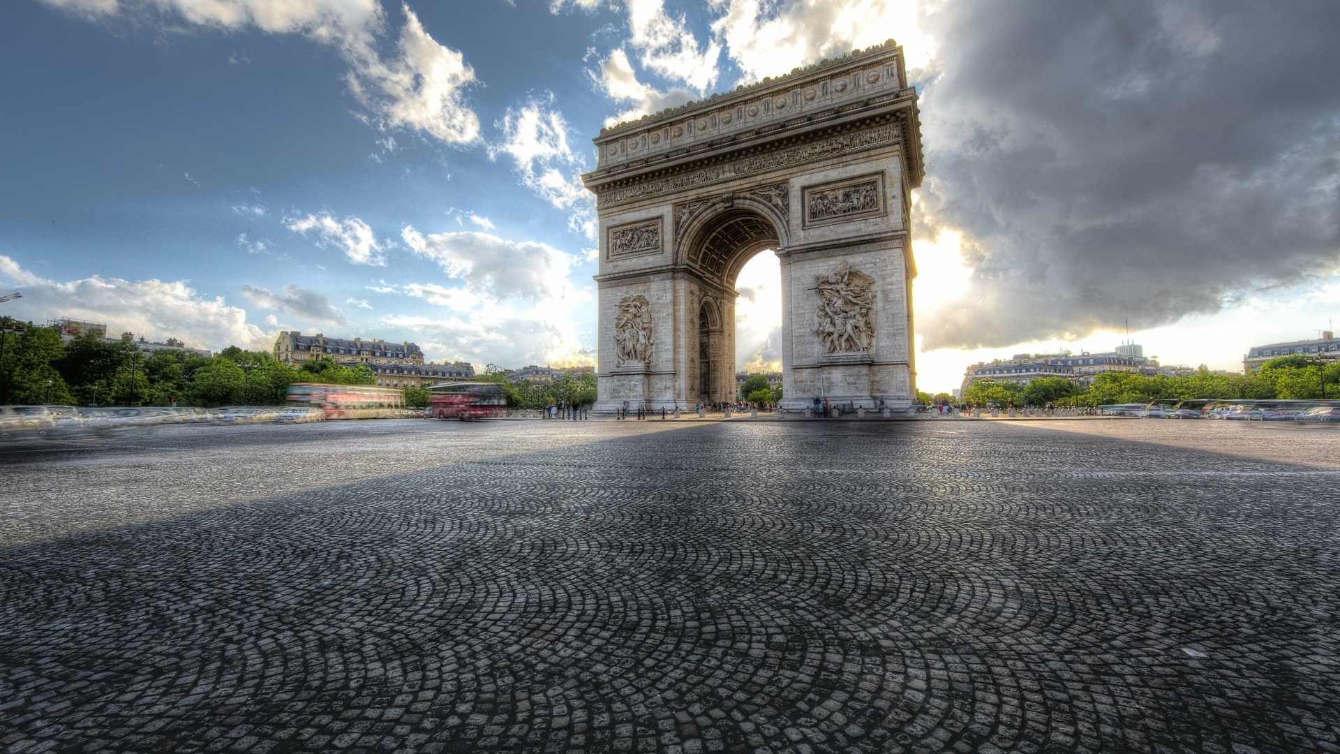 Arc De Triomphe 4k Ultra HD Wallpaper | Background Image | 3840x2160