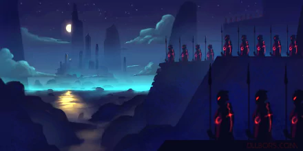  Watchers of the Night by Pontus Ullbors