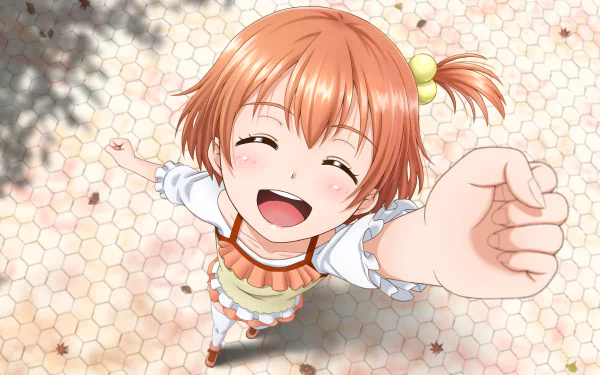 Rin Hoshizora Anime Love Live! HD Desktop Wallpaper | Background Image