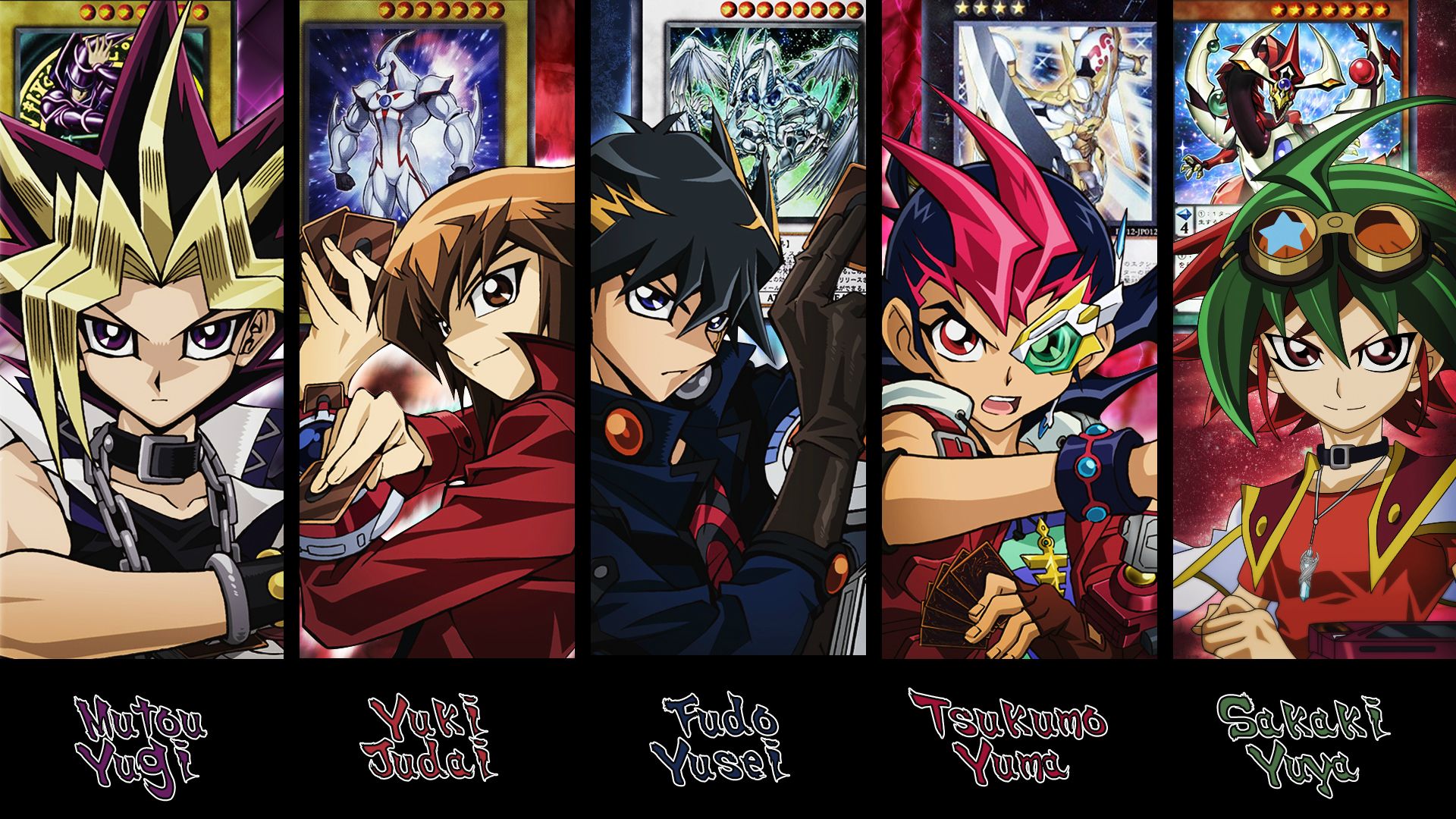 HD wallpaper: Yu-Gi-Oh characters, Yu-Gi-Oh!, Yu-Gi-Oh! Zexal