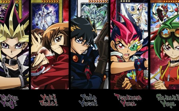 Anime Yu-Gi-Oh! Zexal Yu-Gi-Oh! Yu-Gi-Oh! GX Jaden Yuki Yami Yugi HD Wallpaper | Background Image