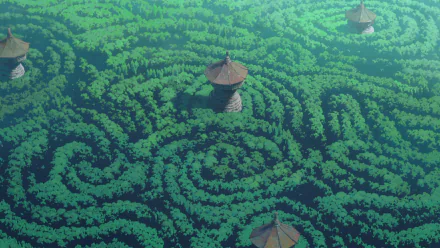  Forest Labyrith by Mamoru Hosoda