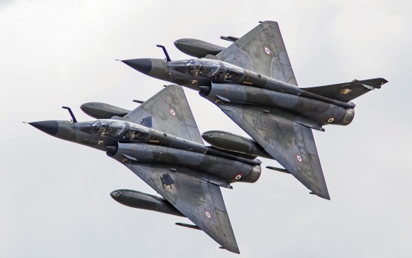 Military Dassault Mirage 2000 Aircraft Warplane Jet Fighter HD Wallpaper | Background Image