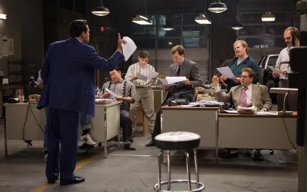 Leonardo Dicaprio Jordan Belfort movie The Wolf of Wall Street HD Desktop Wallpaper | Background Image