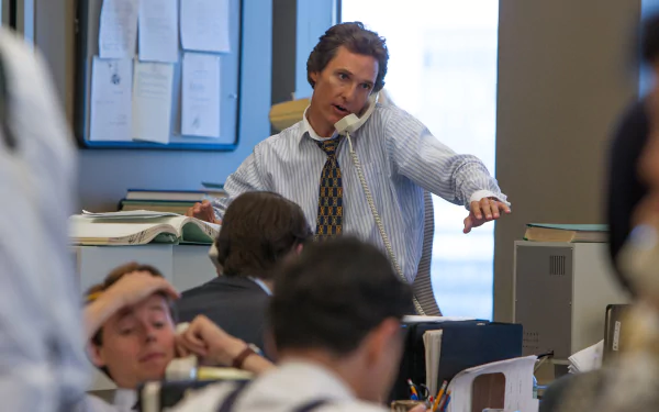 Matthew McConaughey Mark Hanna movie The Wolf of Wall Street HD Desktop Wallpaper | Background Image