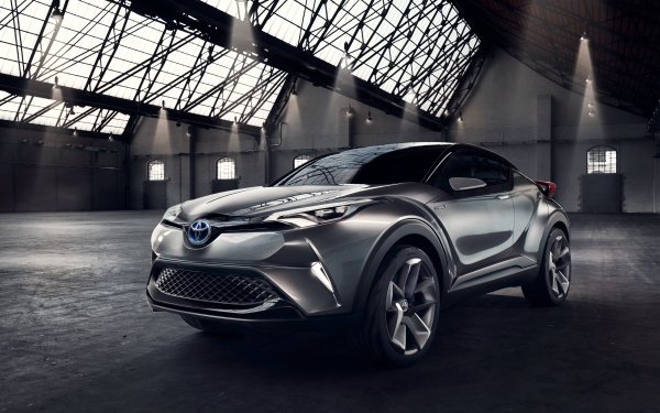 Vehicles Toyota C-HR Toyota Car SUV Concept Car Silver Car HD Wallpaper | Background Image