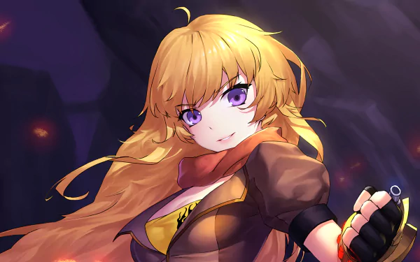 Yang Xiao Long Anime RWBY HD Desktop Wallpaper | Background Image