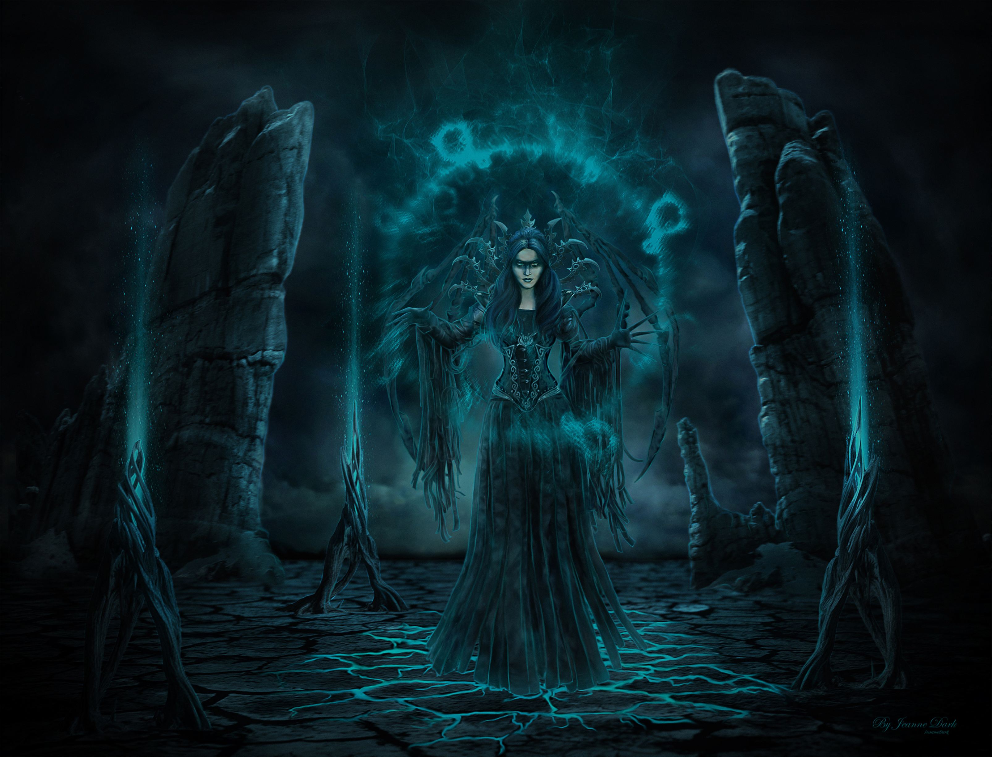 Dark Fantasy Witch by IvannaDark