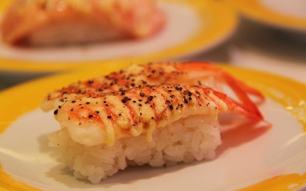 Food Shrimp Rice Meal HD Wallpaper | Background Image