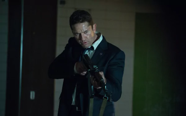 Gerard Butler Mike Banning movie London Has Fallen HD Desktop Wallpaper | Background Image