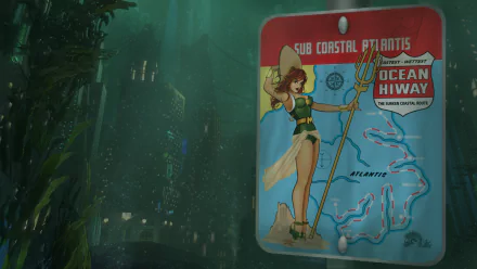 Mera (DC Comics) DC Bombshells Comic HD Desktop Wallpaper | Background Image