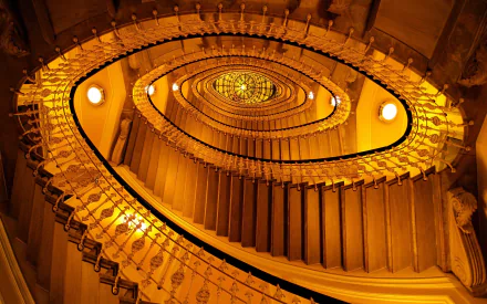  Gold Staircase