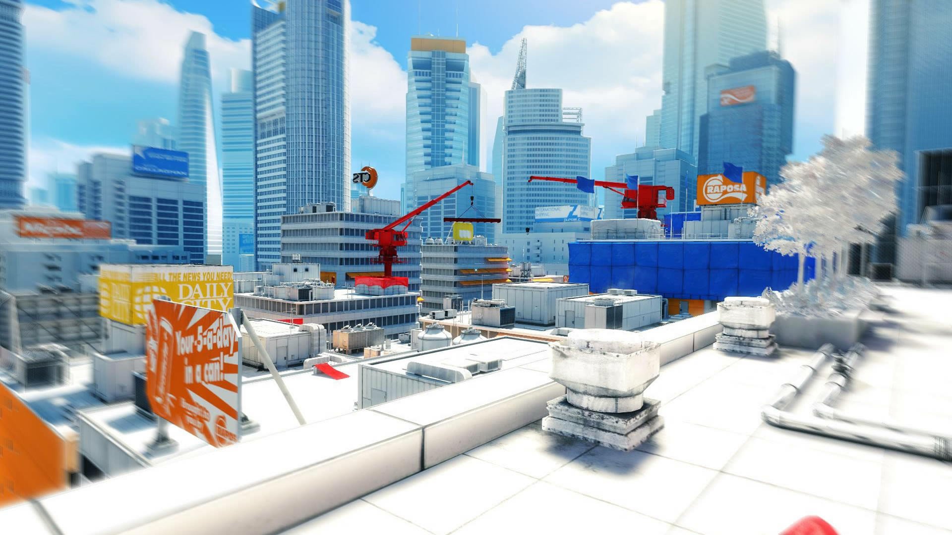Mirror's Edge: Skyline Parkour — HD Wallpaper | 1920x1080 | Wallpaper Abyss