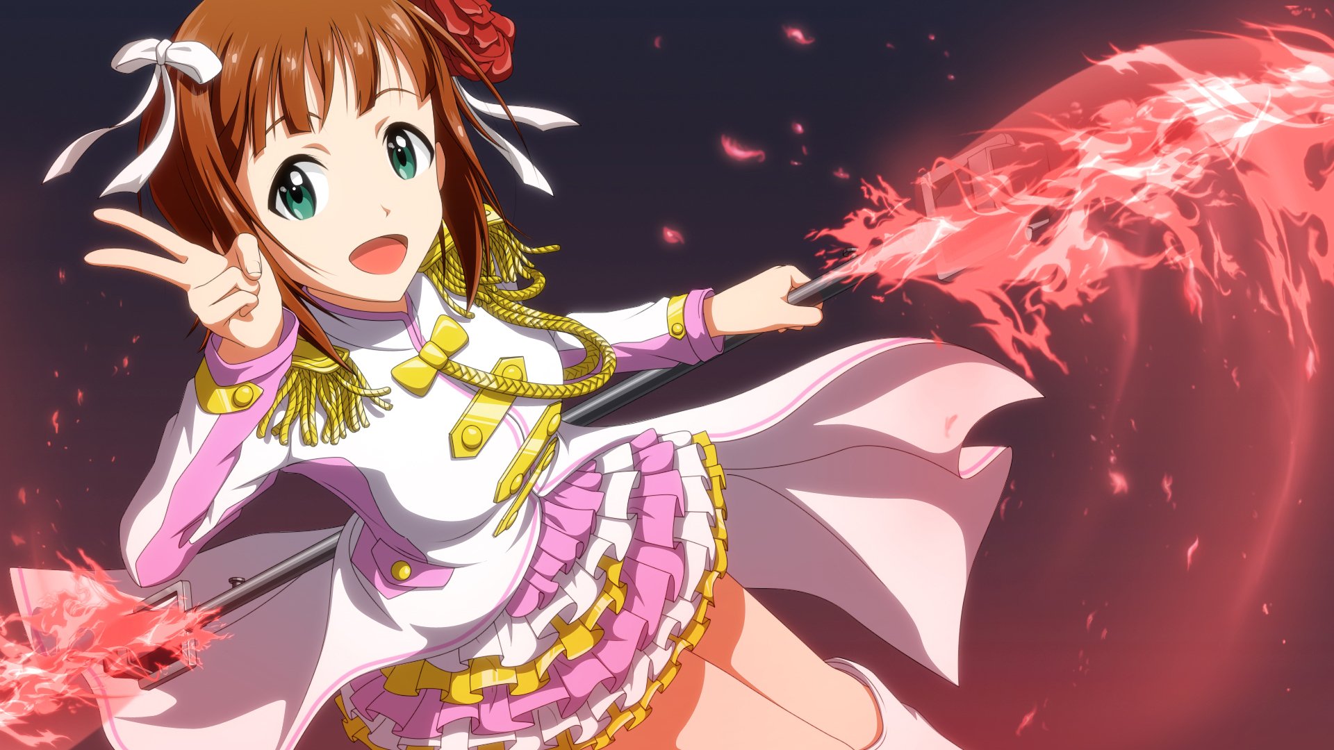 Download Haruka Amami Anime The IDOLM@STER HD Wallpaper by こうちょう