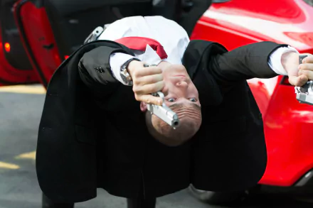 Agent 47 Rupert Friend movie Hitman: Agent 47 HD Desktop Wallpaper | Background Image