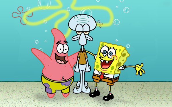 TV Show Spongebob Squarepants Patrick Star Squidward Tentacles HD Wallpaper | Background Image
