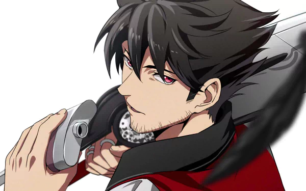 Qrow Branwen from the anime RWBY, depicted in a striking HD wallpaper. His confident posture and intense expression capture his character's essence beautifully.