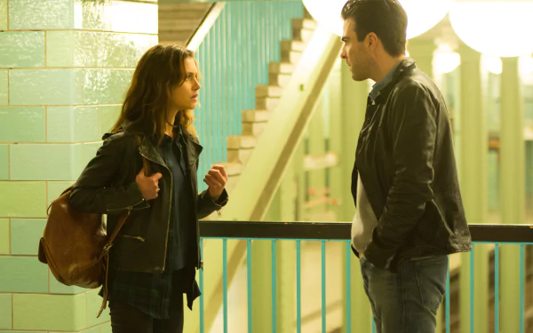 John Smith Zachary Quinto Katia (Hitman: Agent 47) Hannah Ware movie Hitman: Agent 47 HD Desktop Wallpaper | Background Image