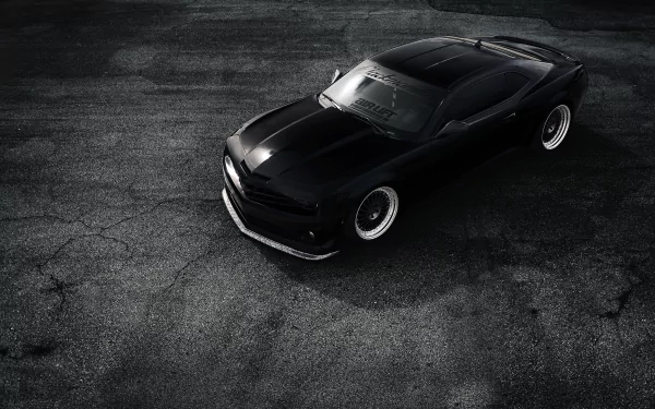 car muscle car black car Chevrolet Chevrolet Camaro vehicle Chevrolet Camaro ZL1 HD Desktop Wallpaper | Background Image