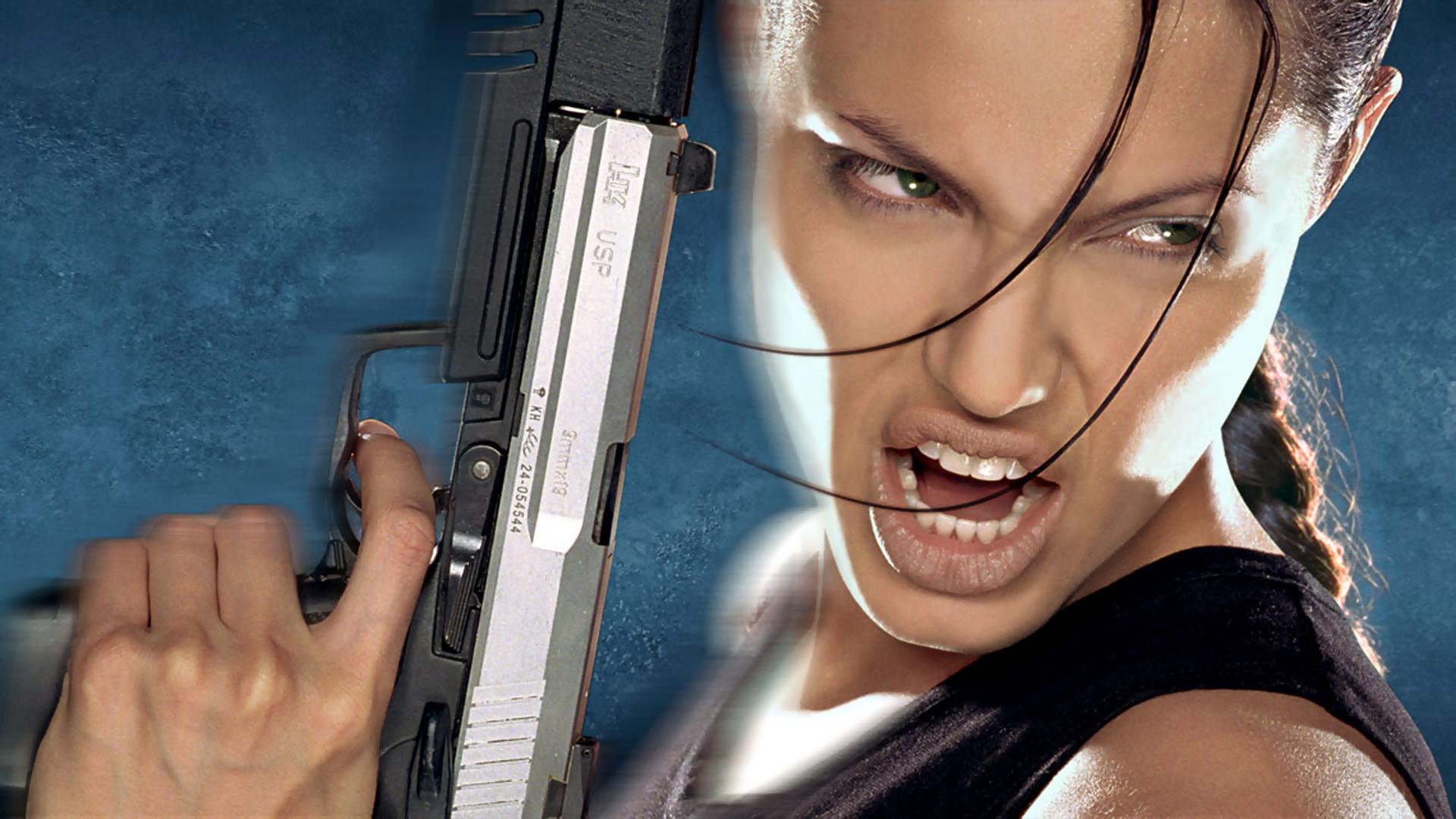 Angelina Jolie As Lara Croft Tomb Raider HD Movie Wallpaper